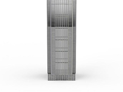 现代其他建筑外观 灰色摩天大楼
