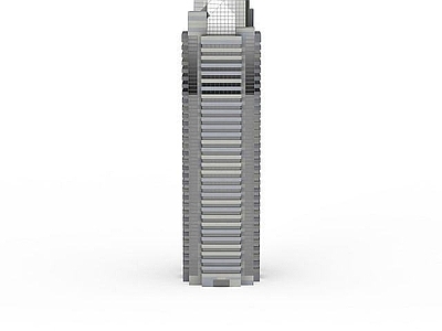 现代其他建筑外观 银灰色办公楼