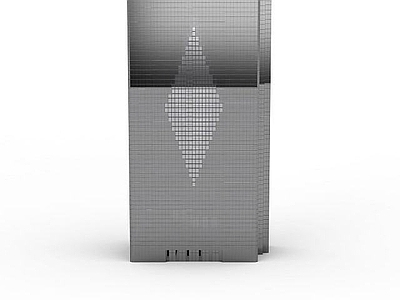 现代其他建筑外观 现代方形高楼