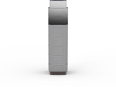 现代其他建筑外观 灰色现代大楼