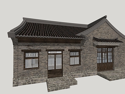 中式古建筑 山西建筑 古建筑