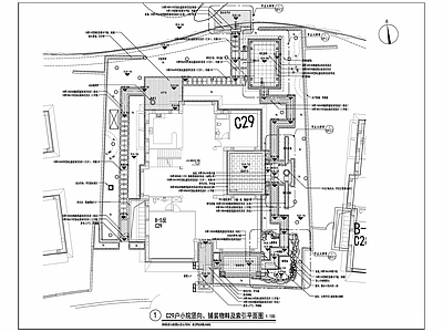 中式新中式庭院 花园庭院 酒店庭院 民宿庭院 农村庭院 私家庭院 施工图