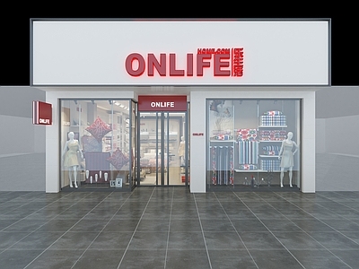 现代服装店 女装店 鞋店 服装店