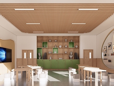 现代其他学校空间 学校大厅