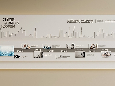 现代文化墙 现代企业文化墙