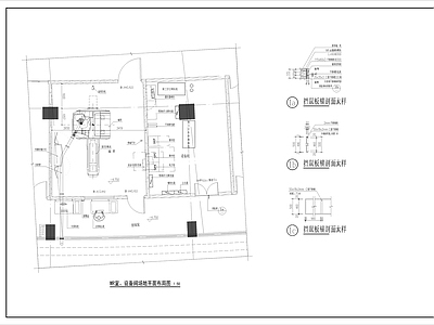 现代医院建筑 医院MR 施工图