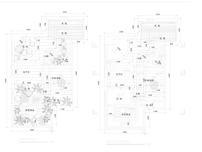 其他景观 阳台花 施工图