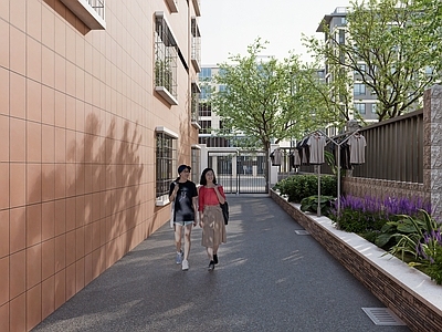 现代其他小品 小区改造围墙 小区改造入口大门 小区改造花痴 老旧小区改造景观