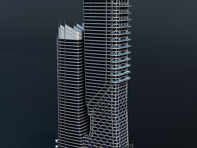 现代其他商业建筑 CBD高层办公楼 CBD写字楼 城市商业大楼 商业建筑高层 城市高楼大厦