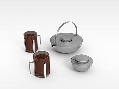 现代麻将桌 创意茶具套