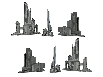 现代艺术风格建筑 建筑