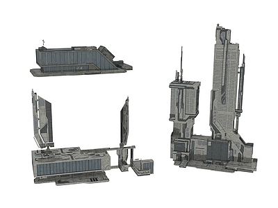 现代艺术风格建筑 建筑