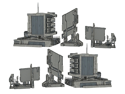 现代艺术风格建筑 建筑
