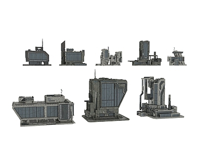 现代艺术风格建筑 建筑