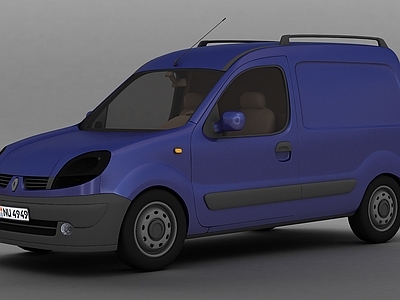 现代汽车 紫色雷诺Kangoo