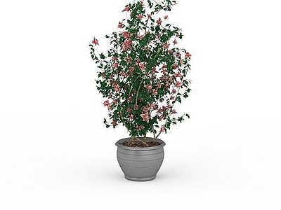 现代其他景观小品 花草盆景园艺