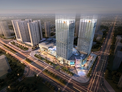 现代简约商场建筑 商业综合体 万象汇 沈阳长白