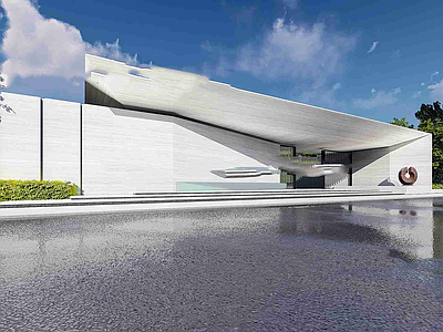 现代小区建筑 绿城地产示范区