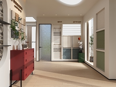 现代家居专卖店 窗帘店 软装店 软装馆