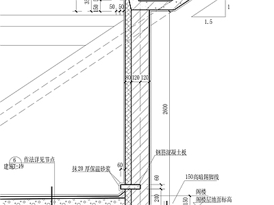 楼板节点 楼板节点 施工图