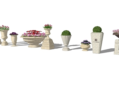 欧式其他小品 花钵