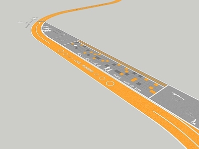 现代体育公园 跑道