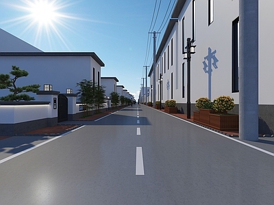农村改造街道
