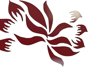 现代花纹