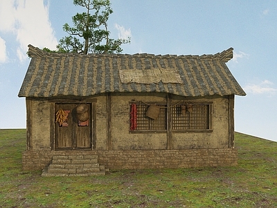 现代乡村振兴瓦房