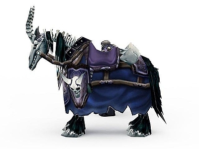 现代虚拟人物 魔兽世界坐骑