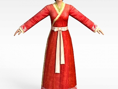 现代虚拟人物 古装女性