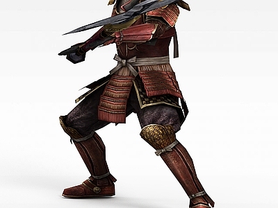 现代虚拟人物 古代战士