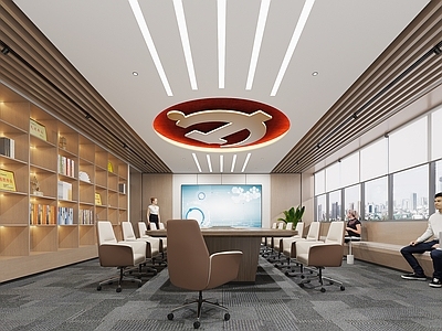 现代党政机关 现代党员活动室 党员活动室 党办室