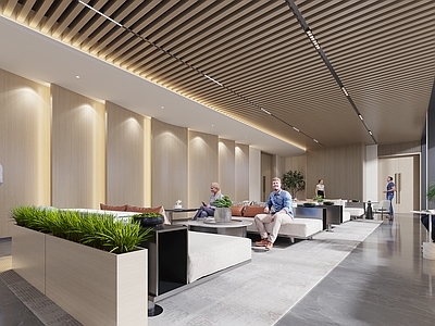 现代休息区 现代办公休息区 休息区