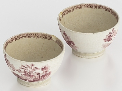餐具 瓷器碗 古董碗 复古碗 饭碗 菜碗