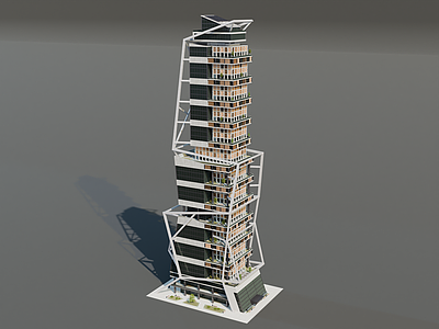 现代其他商业建筑 CBD高层办公楼 CBD写字楼 城市商业大楼 商业建筑高层 城市高楼大厦
