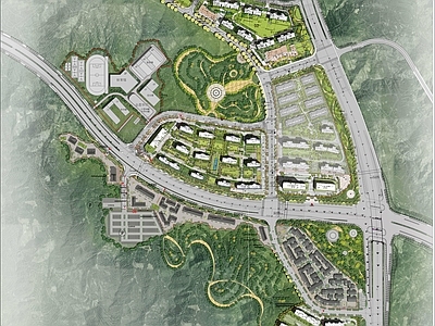 居住区规划 居住区规划 学校规划 施工图