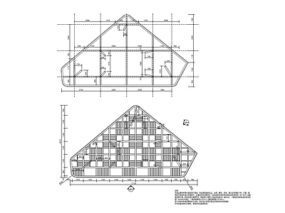 现代校园景观 钢构廊架详图 施工图