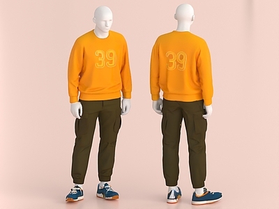 衣服 运动服 假人模特