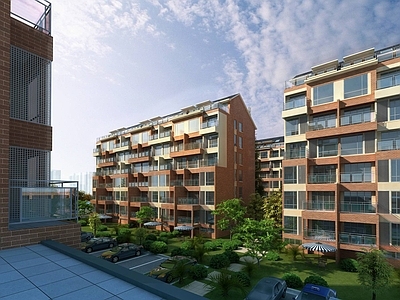 现代高层住宅 多层住宅 洋房