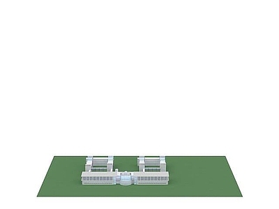现代其他建筑外观 医院建筑