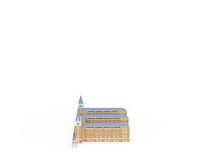 现代其他建筑外观 欧式建筑