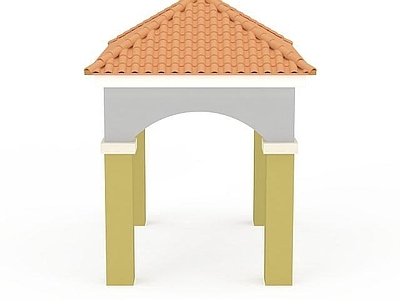 现代其他景观小品 创意凉亭