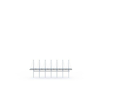 现代其他景观小品 创意廊架
