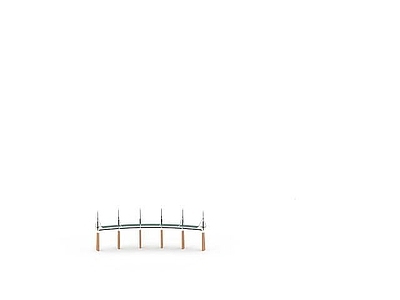 现代其他景观小品 创意廊架