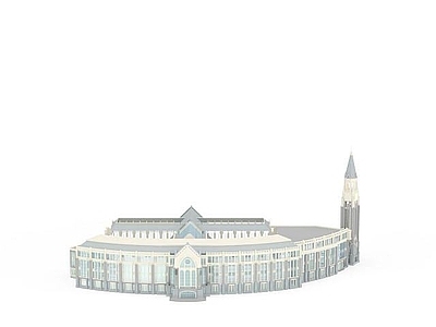 现代其他建筑外观 欧式建筑