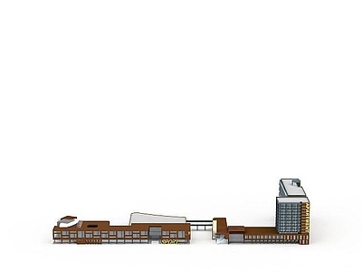 现代其他建筑外观 现代简约建筑