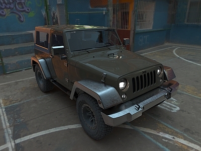 汽车 交通工具 机动车 汽车 jeep牧马人