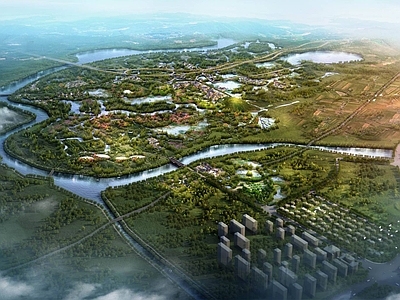 现代公园 南京上秦淮湿地公