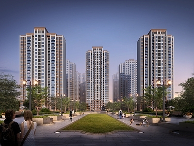现代住宅楼建筑 合肥广德家园小区 平立剖全套图纸 施工图